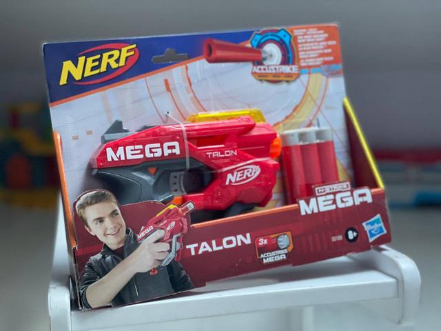 Іграшковий бластер Nerf Mega Talon N-Strike E6189 Нерф
