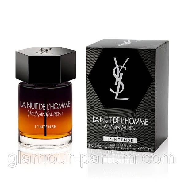 Мужская туалетная вода Yves Saint Laurent La Nuit Dе L`Homme L'Intense (Ив Сен Лоран Ля Нуит Хом Эль Интенс) - фото 1 - id-p262571676