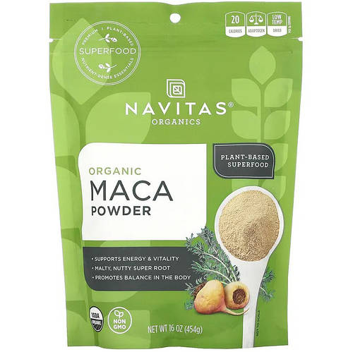 Органический порошок маки Navitas Organics "Organic Maca Powder" (454 г ...