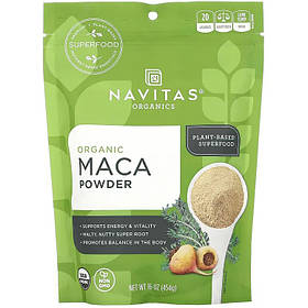 Органічний порошок маки, Navitas Organics (454 г)