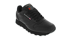 Кросівки Reebok Classic Leather (черні) 2267, фото 5