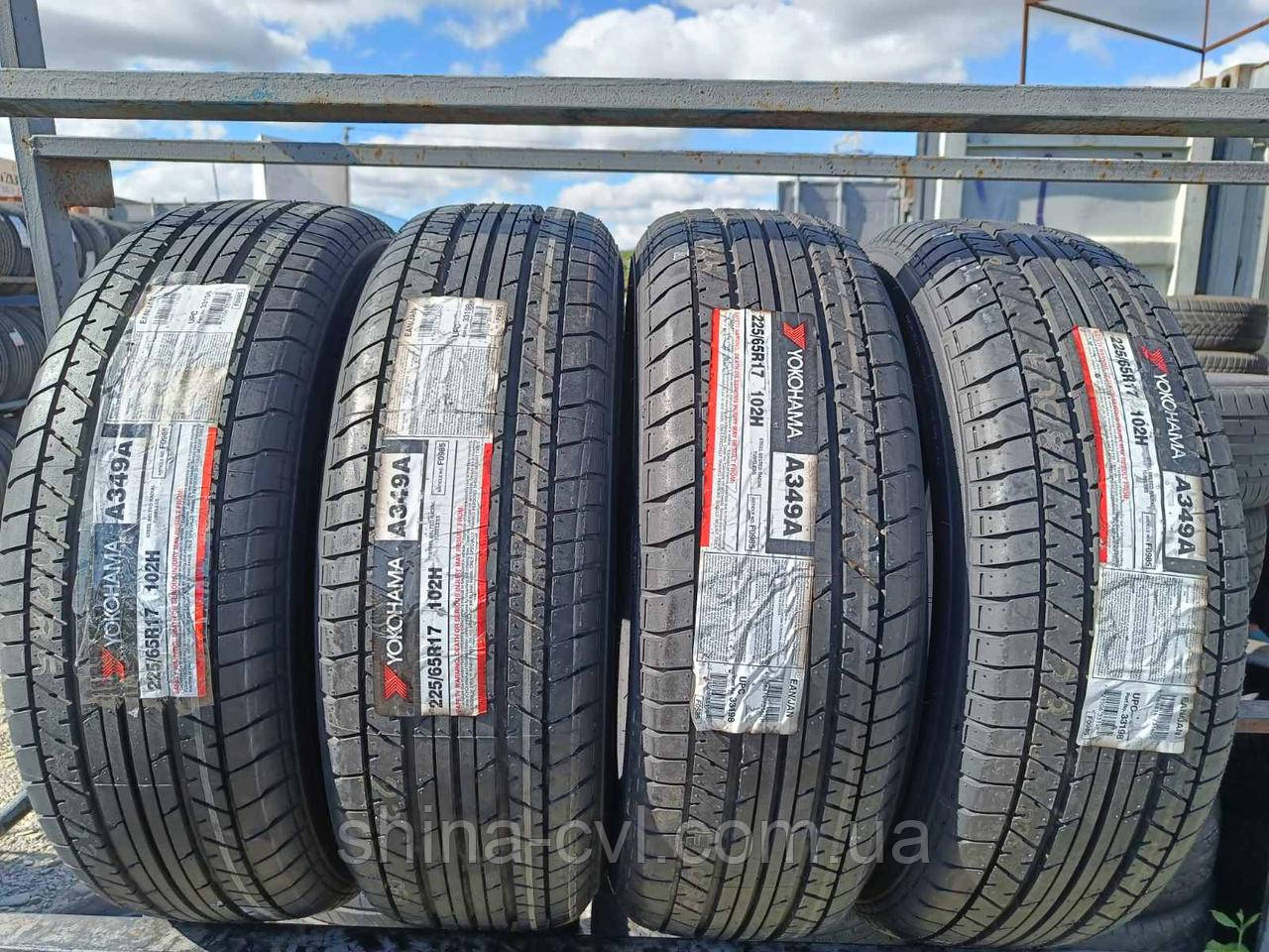 Літні шини 225/65 R17 102H YOKOHAMA A349A ASPEC, фото 1