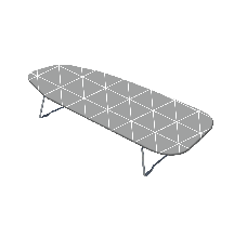 Мінідошка для прасування настільна EASY TOP (70х30х3,5см)