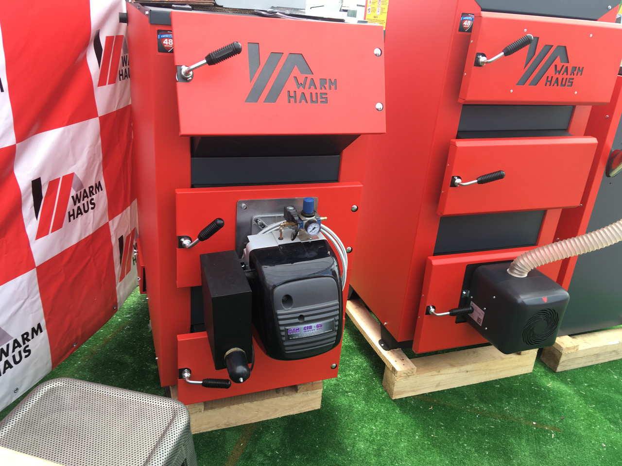 Котел Warmhause 20-150 кВт на відпрацьованому мастилі с пальником МТМ (Польща), фото 1