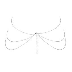 Цепочка для тела Bijoux Indiscrets Magnifique 8 Body Chain — Silver 777Store.com.ua