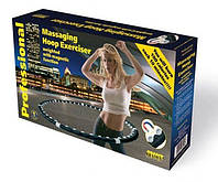 Массажный обруч с магнитами Massaging Hula Hoop Exerciser Черный