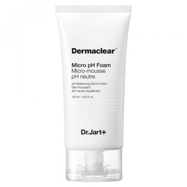 Dr. Jart+ Dermaclear Micro pH Foam Cleanser гель-пінка для вмивання відновлююча рН-баланс, 120 мл. До 03/2026, фото 1