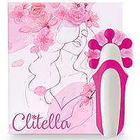 Clitella Oral Clitoral Stimulator "оральний" кліторальний стимулятор зі змінними насадками FeelzToys Pink