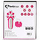 Clitella Oral Clitoral Stimulator "оральний" кліторальний стимулятор зі змінними насадками FeelzToys Pink, фото 8