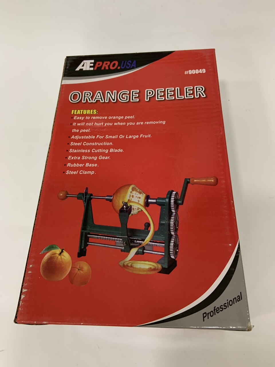 Машинка для чистки овощей и фруктов Orange Peeler - фото 1 - id-p1621638905