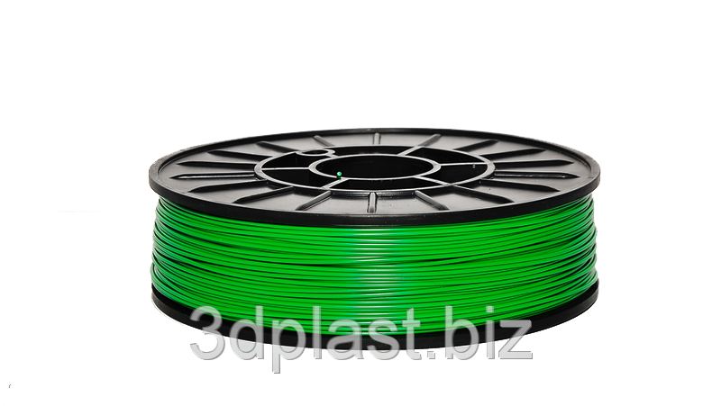 ABS-пластик для 3D-принтера, 2.85 мм, 0.75 кг зелений