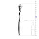 Колесо Вартенберга Sinner Gear Unbendable Pinwheel Silver, фото 5