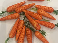 Штучна морква.Муляж моркви (міні), фото 9
