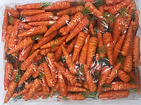 Штучна морква.Муляж моркви (міні), фото 8