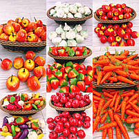 Штучна морква.Муляж моркви (міні), фото 7