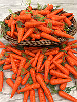 Искусственная морковь.Муляж моркови(мини)