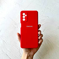 Чехол на Samsung Galaxy M52 Silicone Case красный силиконовый / для Самсунг Гелекси М52