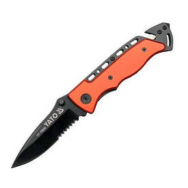 Ніж складний YATO : з зубцями, L= 200 мм