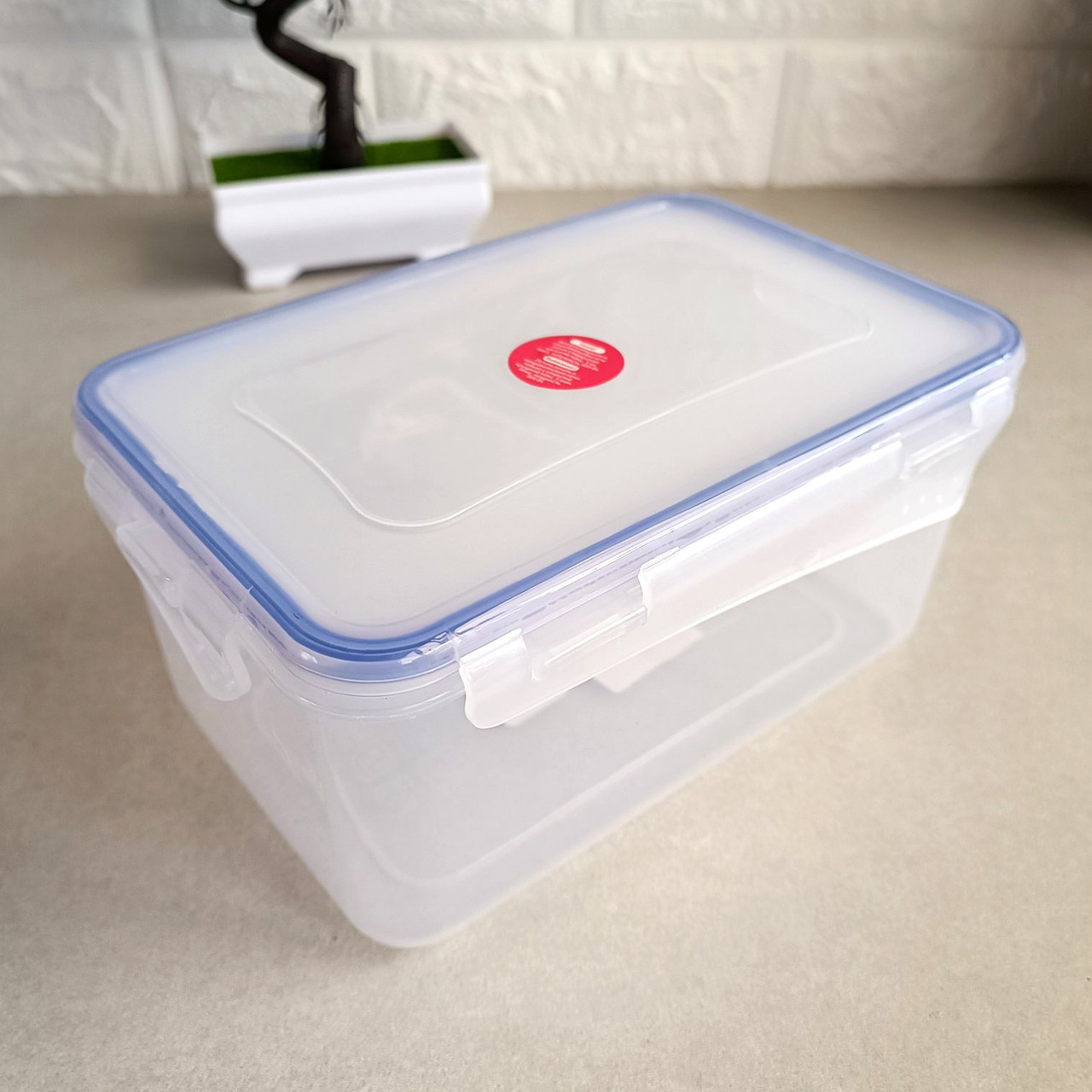 Великий прозорий харчовий контейнер 2.5л Фієста Алеана