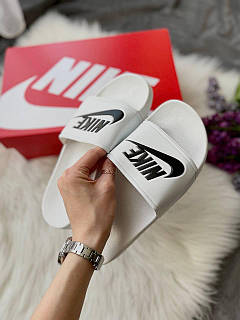 Nike Slides Logo Swoosh White ID 1621640160 800 Prom.ua