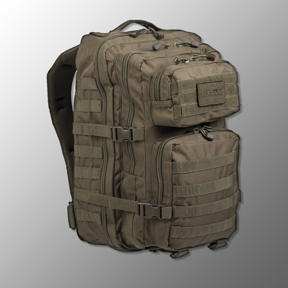 🔥 Тактический рюкзак, военный "Mil-Tec - US Assault Pack II Large" (Олива) 36 литров, армейский, EDC, фото 1