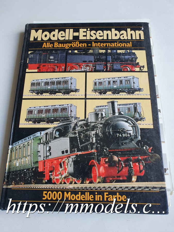 Книга — каталог модельних фірм "Modell-Eisenbahn Alle Baugrößen", 267стр