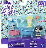 LPS Пет Шоп (Littlest Pet Shop) / Игровой набор Littlest pet shop - Веселое купание (C1201/C0046)