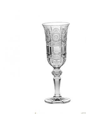 Фужери для шампанського Bohemia Crystal Lorey 150 мл — 6 шт 12417-57030-150