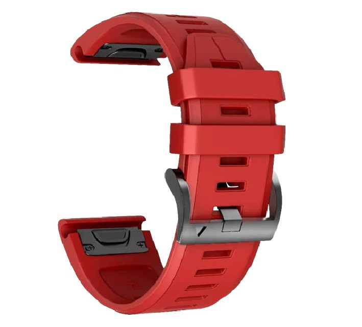 Ремінець для Garmin Forerunner 935/ 945/ Fenix 5, 5 Plus /6/6 Pro (система QuickFit - червоний)