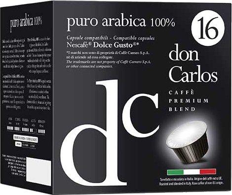 Кава в капсулах Дольче Густо - Don Carlos PURO ARABICA Dolce Gusto (16 капсул = 16 порцій)