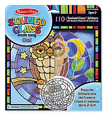 Вітражне скло Сова Melissa&Doug , фото 3