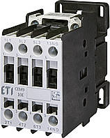 Контактор силовой ETI CEM 09.10 9А 110V AC 3NO+1NO 4kW 4642122 (на DIN-рейку, 25A AC1, 9A AC3)