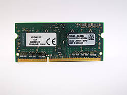 Оперативна пам'ять для ноутбука SODIMM Kingston DDR3L 4Gb 1600MHz PC3L-12800S (M51264KL110S) Б/В