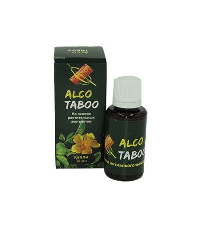 Alco Taboo - Краплі від алкоголізма (Алко Табу)