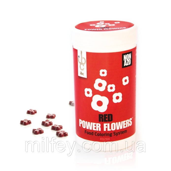 Краситель жирорастворимый красный, IBC Power Flowers NON AZO, 50 г - фото 1 - id-p1621792498