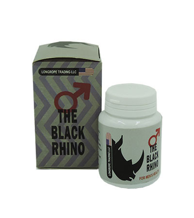 The Black Rhino - Капсули для відновлення потенції (Блэк Ріно)
