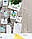 Органайзер дошка настрою Мудборд Wuw сітка для нотаток і фотографій 100x80см з прищепками 12 шт Білий, фото 5