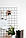 Органайзер дошка настрою Мудборд на підставці Wuw сітка для нотаток і фотографій 55x35см Чорний, фото 6