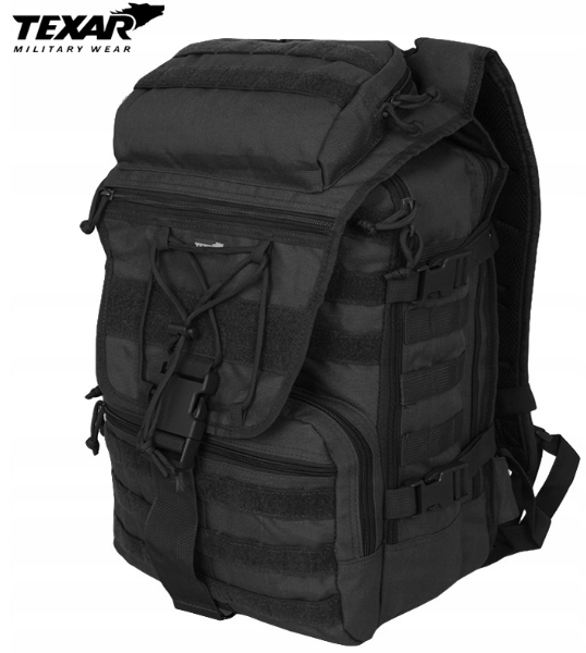 Тактичний рюкзак 35 л TEXAR TRAPER BLACK