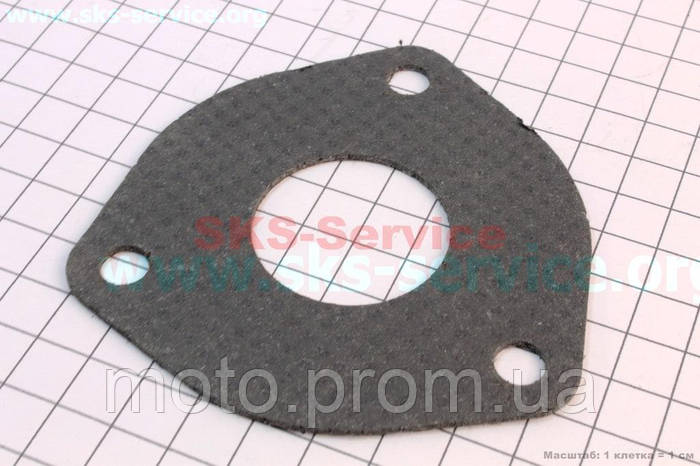 Прокладка глушителя большая 3 болта на скутер 4т 50-100 сс, цена 17 грн ...