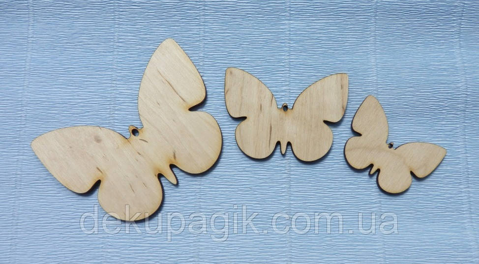 Міні-фігурка Метелик 3см, 2шт., фото 1