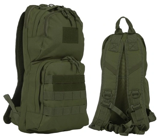 Рюкзак тактичний CAMO 9,5 л HUMI OLIVE, фото 1