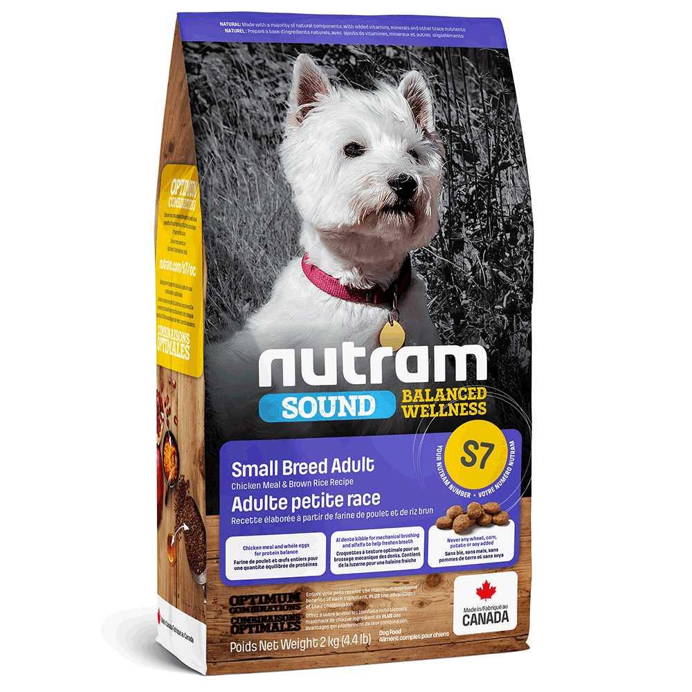 Nutram S7 Sound Balanced Wellness Small Breed Adult Dog (Нутрам Саунд Балансід) корм для собак дрібних порід