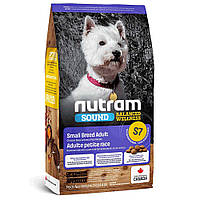 Nutram S7 Sound Balanced Wellness Small Breed Adult Dog (Нутрам Саунд Балансед) корм для собак мелких пород 20 кг.