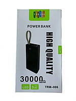 ПоверБанк PowerBank Original Torima TRM-006 30000mAh.Внешний аккумулятор Power Bank