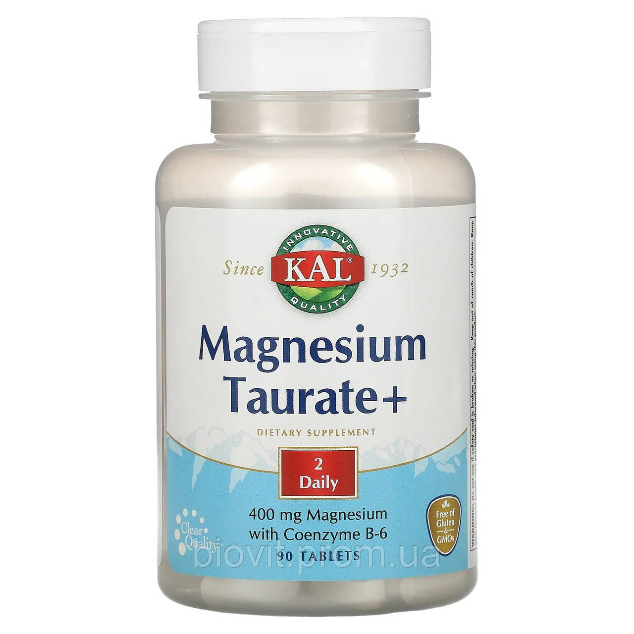 Таурат магнію + (Magnesium Taurate+) 400 мг