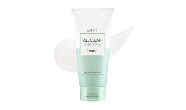 HEIMISH All Clean Green Foam  м'яка очищуюча пінка з екстрактом центелли, 30 мл