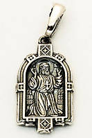 Образок серебряный Преподобный Серафим Саровский