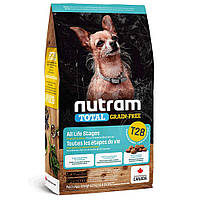 Nutram T28 Total Grain Free Salmon Trout Small Breed Dog (Нутрам Тотал Лосось) корм для собак дрібних порід