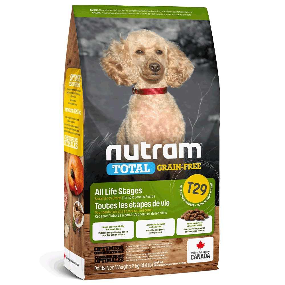 Nutram T29 Total Grain Free Lamb and Lentils Recipe Dog (Нутрам Тотал Ягня) корм для собак дрібних порід